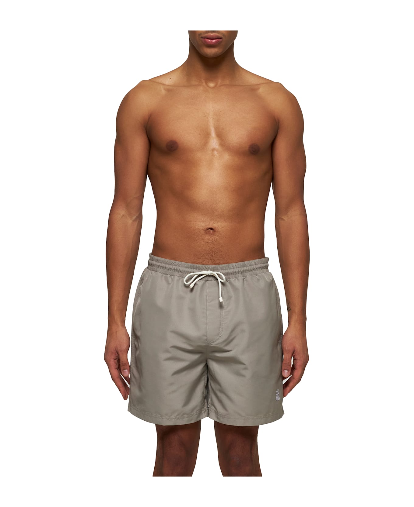 Brunello Cucinelli Swimming Trunks - Kaki