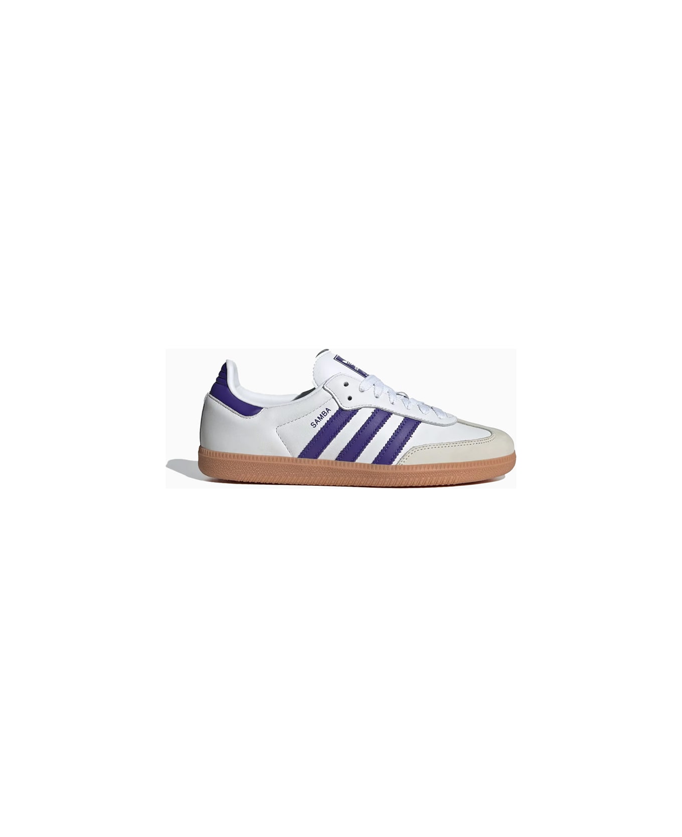 Adidas Samba Og White-purple Sneakers - WHITE ワンピース＆ドレス