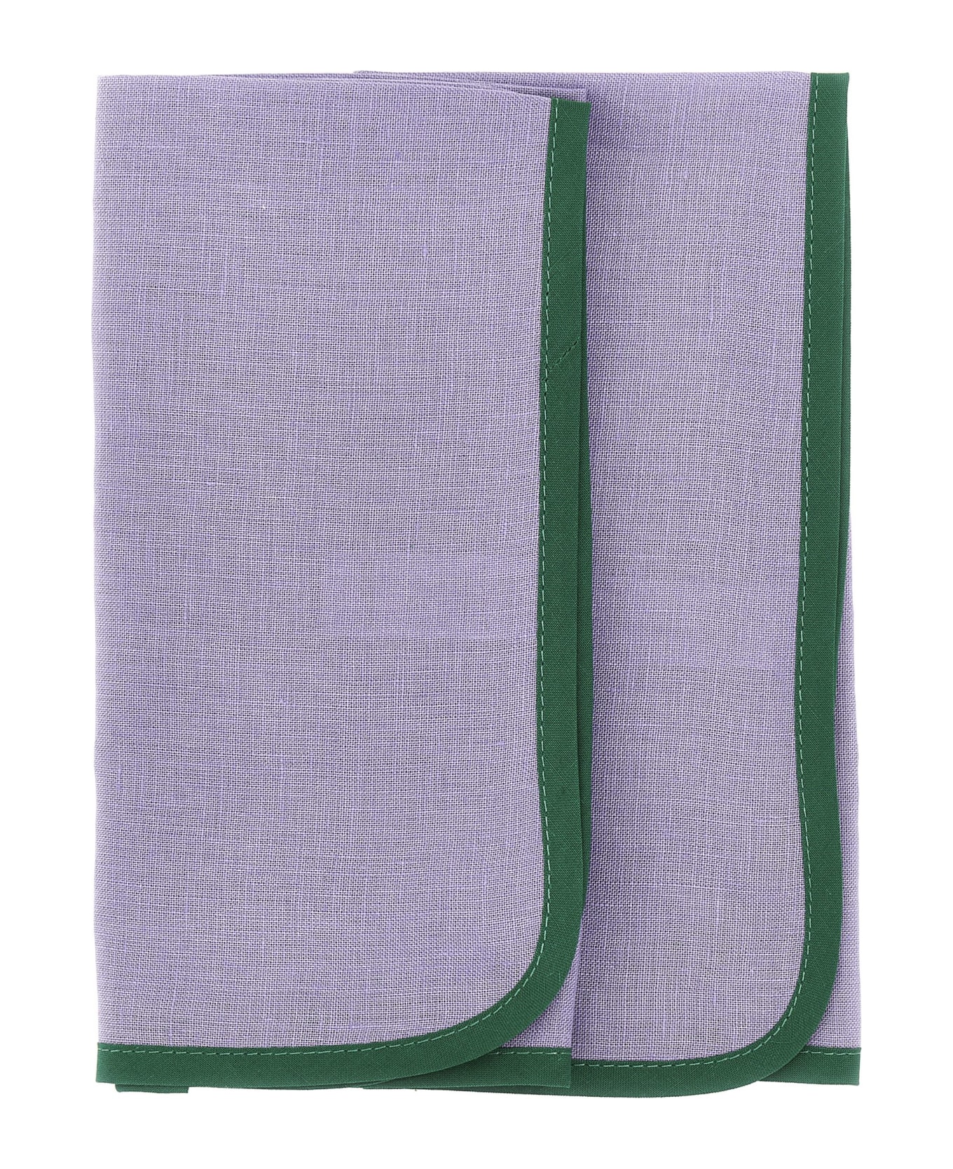 La DoubleJ Set Of 2 Napkins 'rainbow' - Multicolor