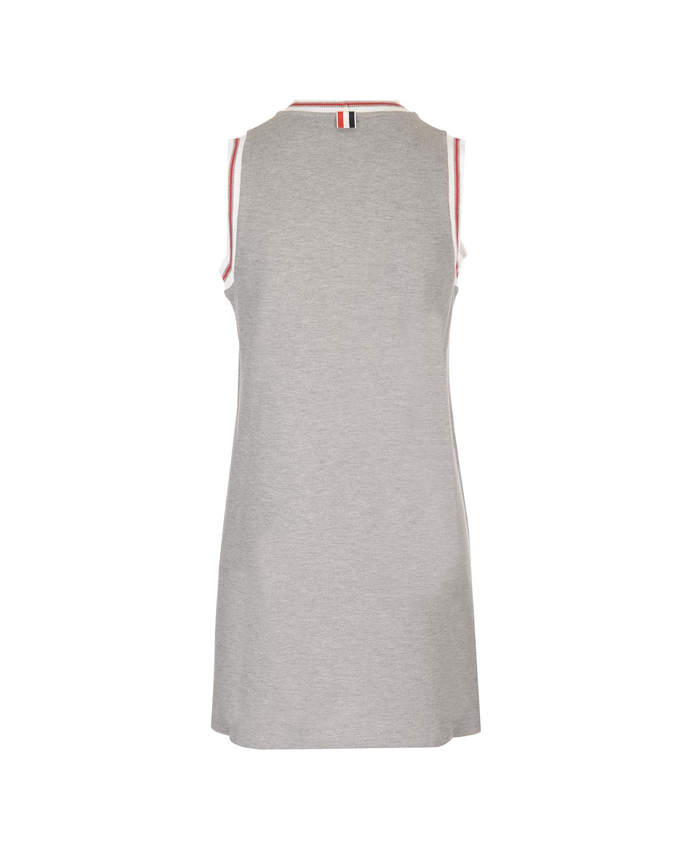 Thom Browne Cotton Pique Tennis Dress