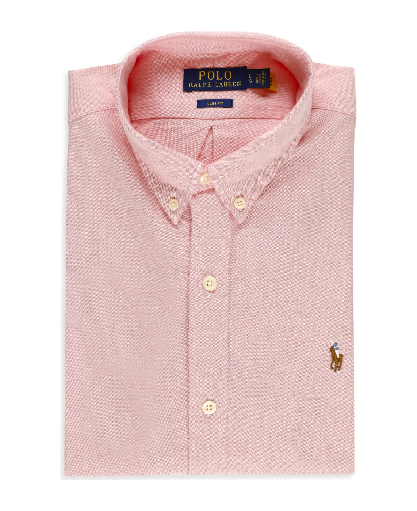Polo Ralph Lauren Shirt With Pony - Pink