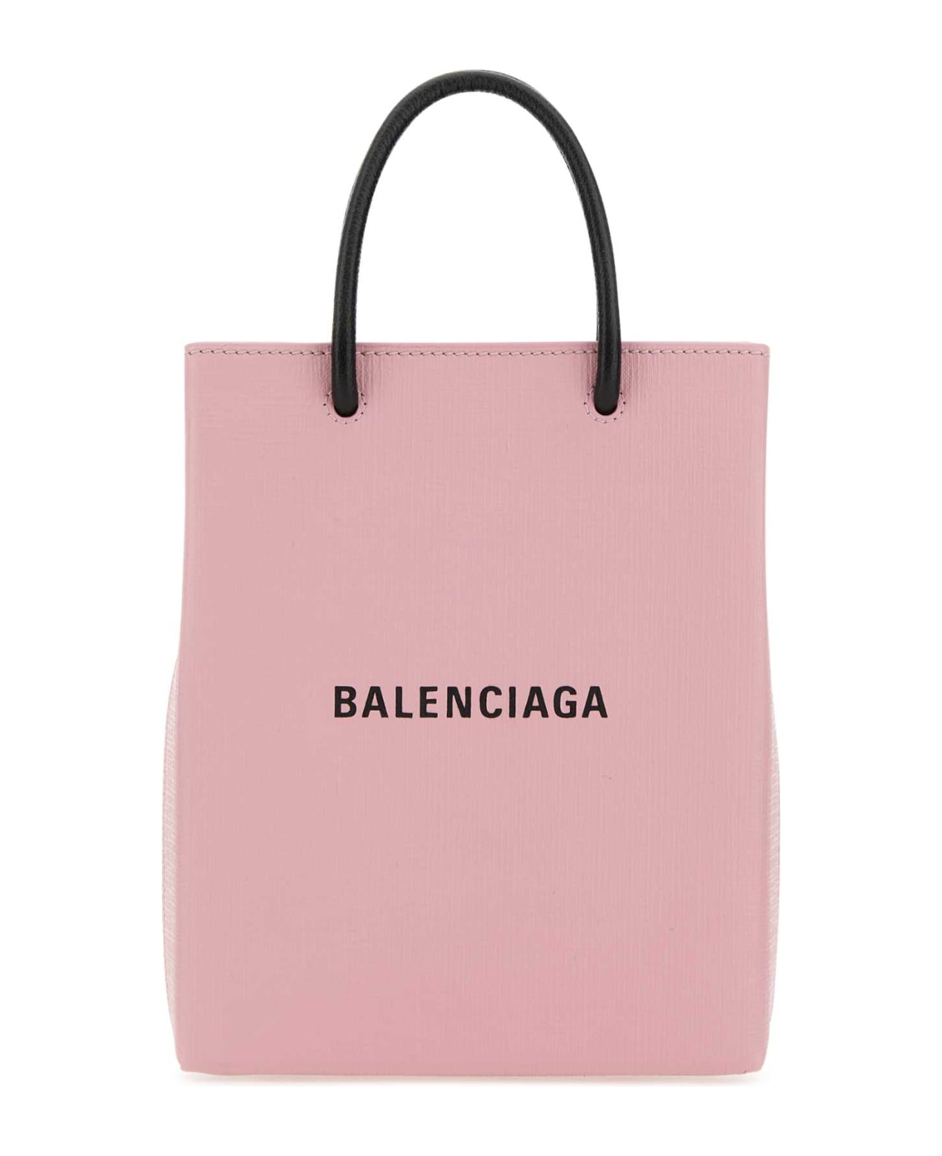 Balenciaga Pastel Pink Leather Phone Case - 6960