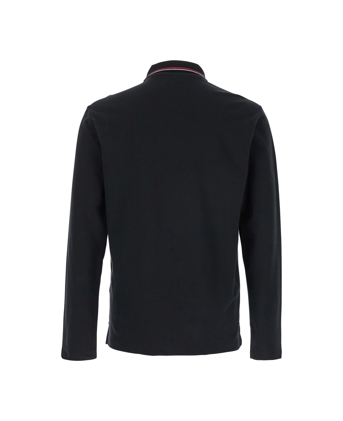 Emporio Armani Long Sleeves Polo Shirt - NERO