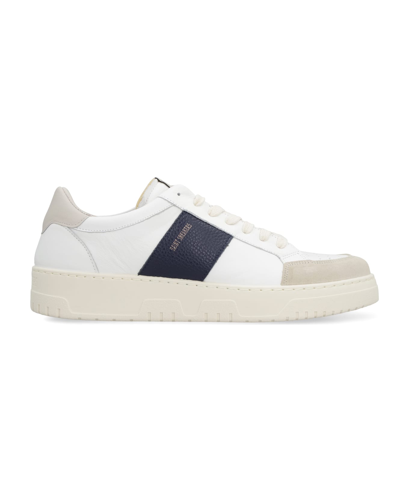 Saint Sneakers Sail Leather Low-top Sneakers - White