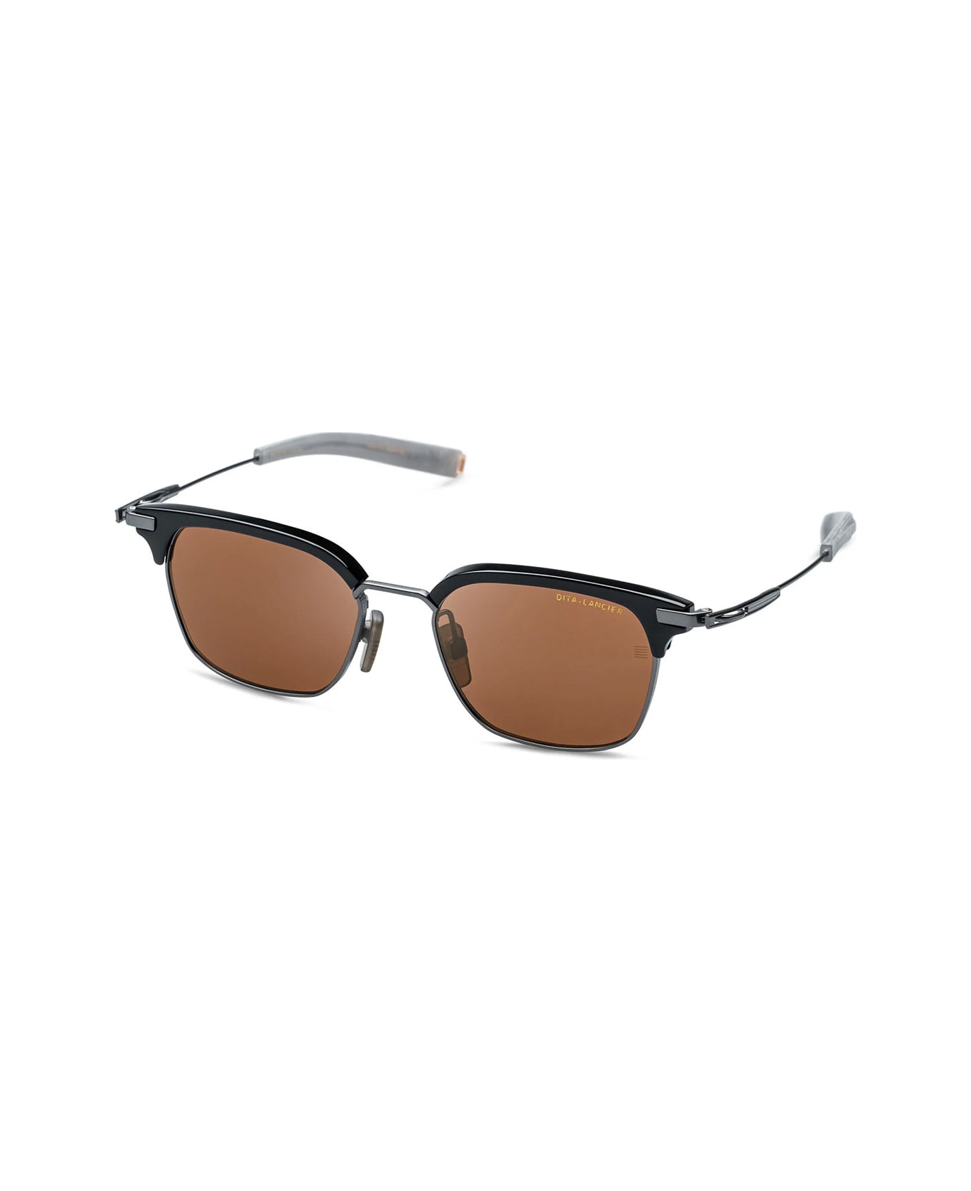 Dita Lancier Lsa 410 01 Black Gun Polarized Sunglasses - Nero