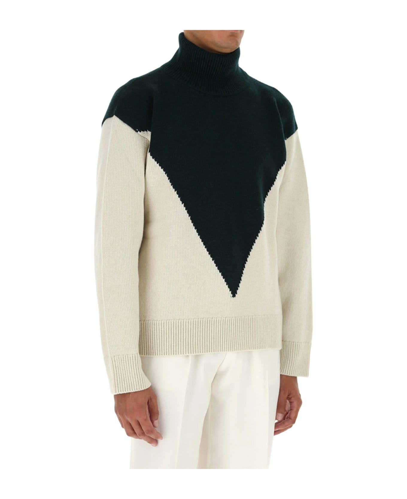 Jil Sander Wool And Cashmere Pullover - White