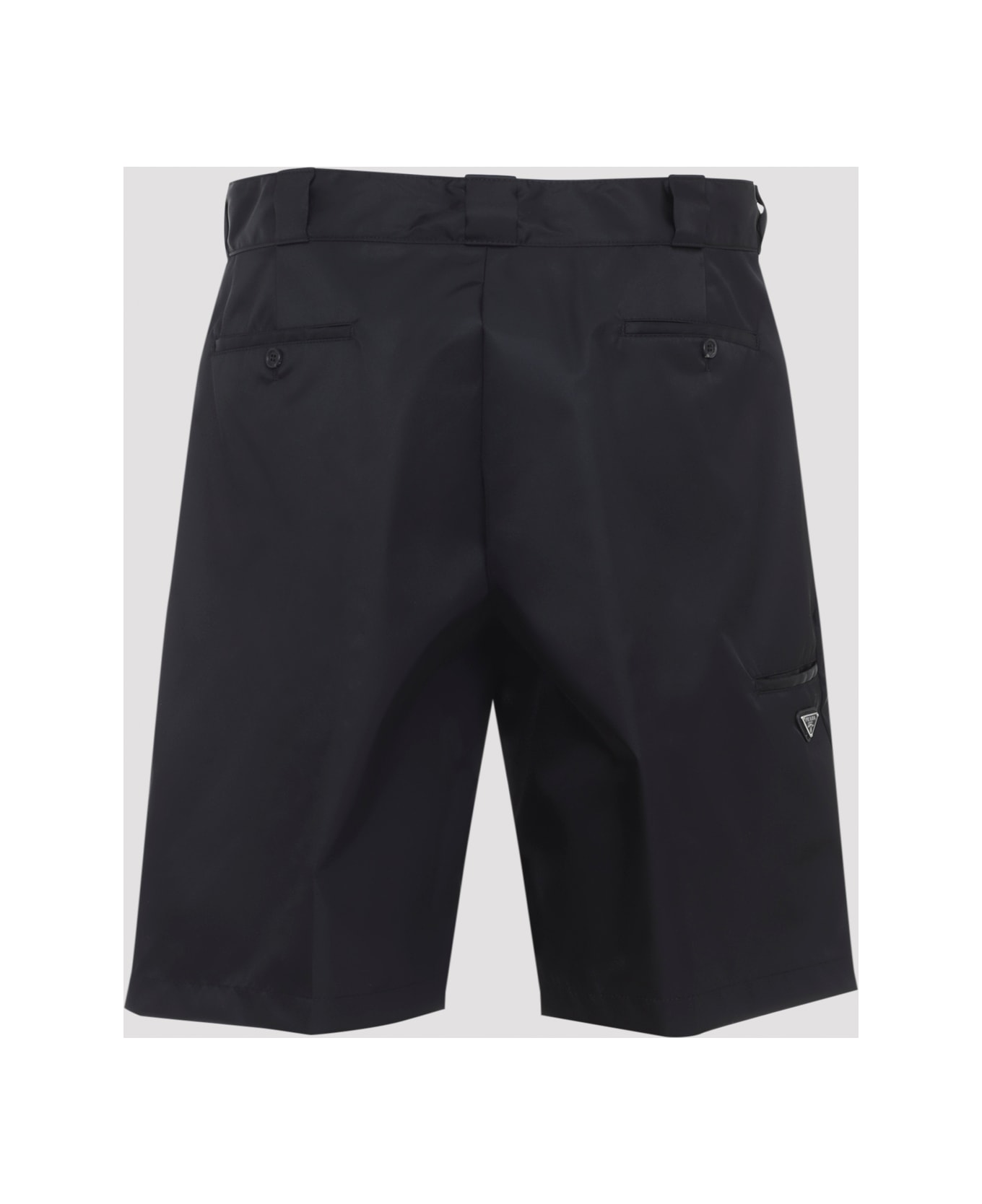 Prada Re-nylon Bermudas - Nero