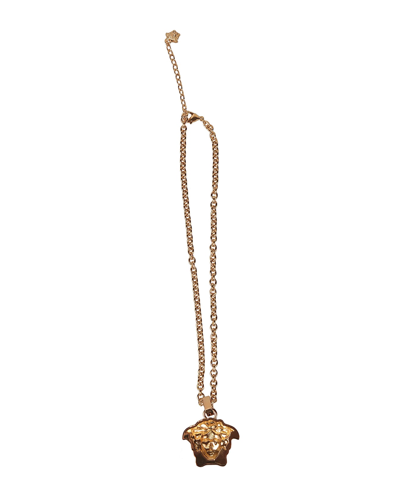 Versace Medusa Pendant Chain Necklace - Gold ネックレス