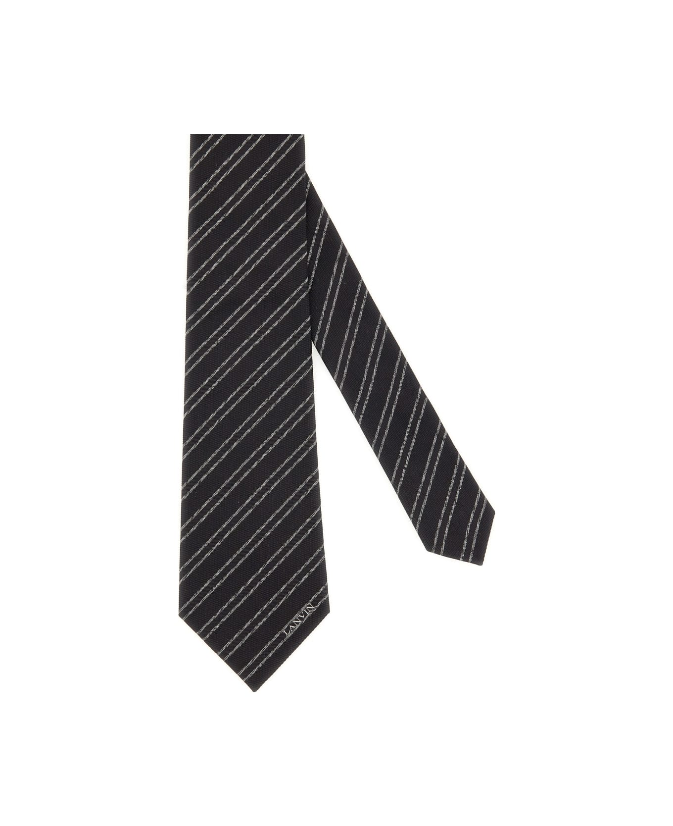 Lanvin Silk Tie - BLACK