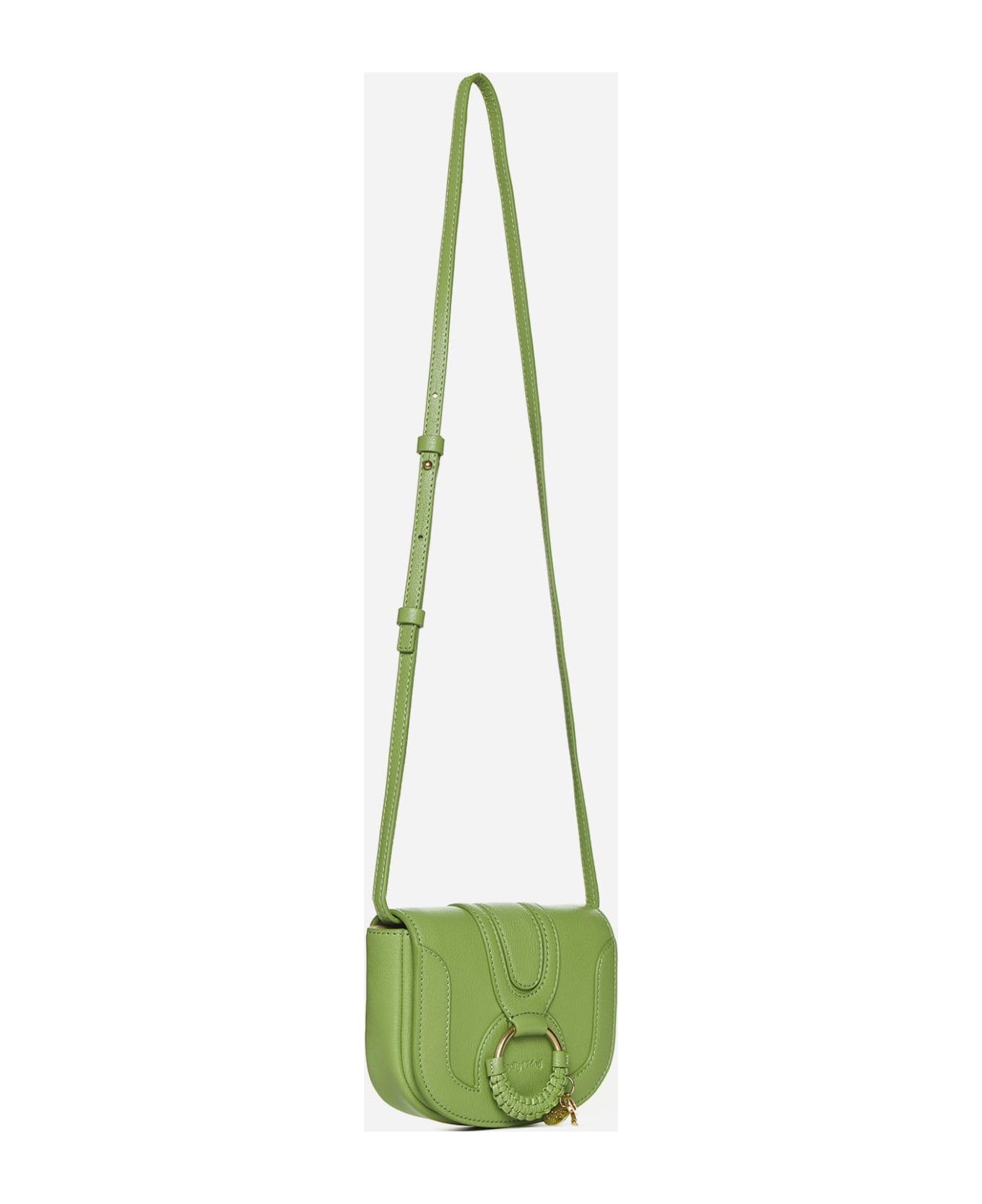 See by Chloé Hana Leather Crossbody Bag - Green
