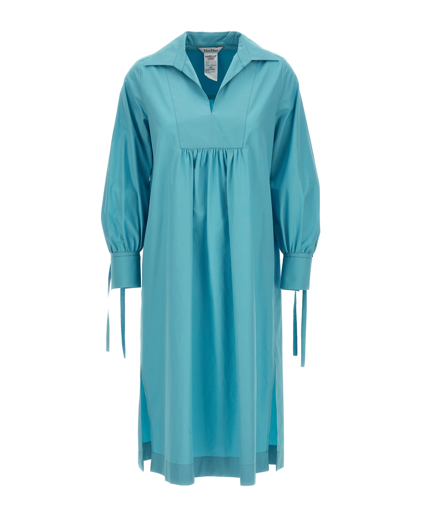 Max Mara 'nupar' Dress - Light Blue