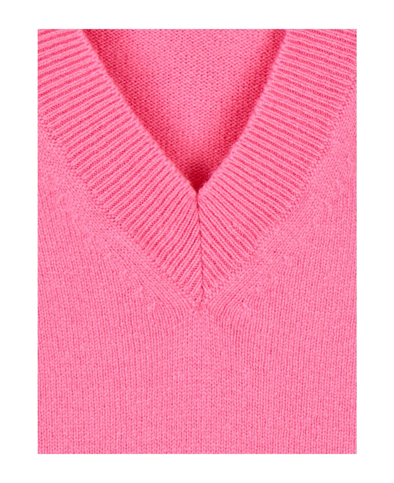 Comme des Garçons Wool Sweater - Pink ニットウェア