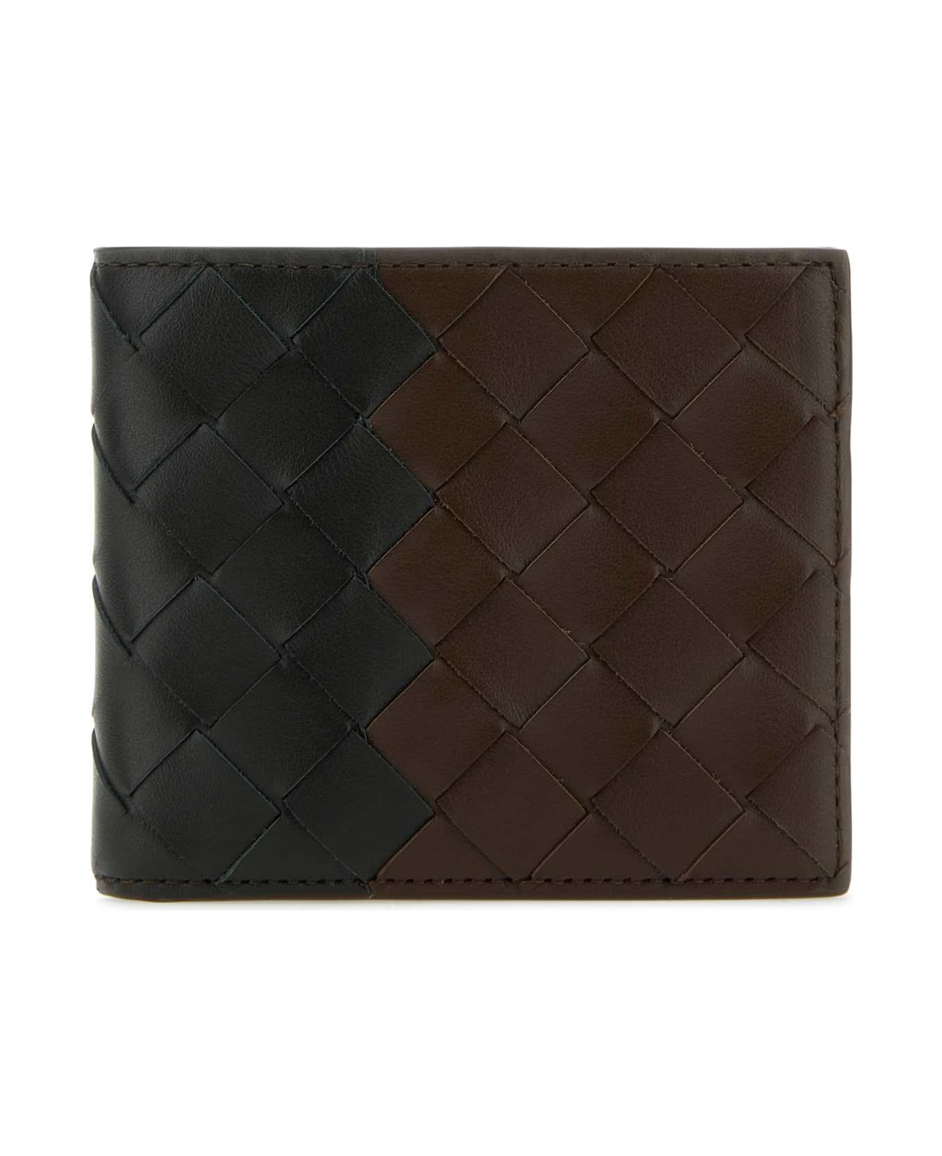 Bottega Veneta Two-tone Leather Wallet - MULTICOLOR 財布