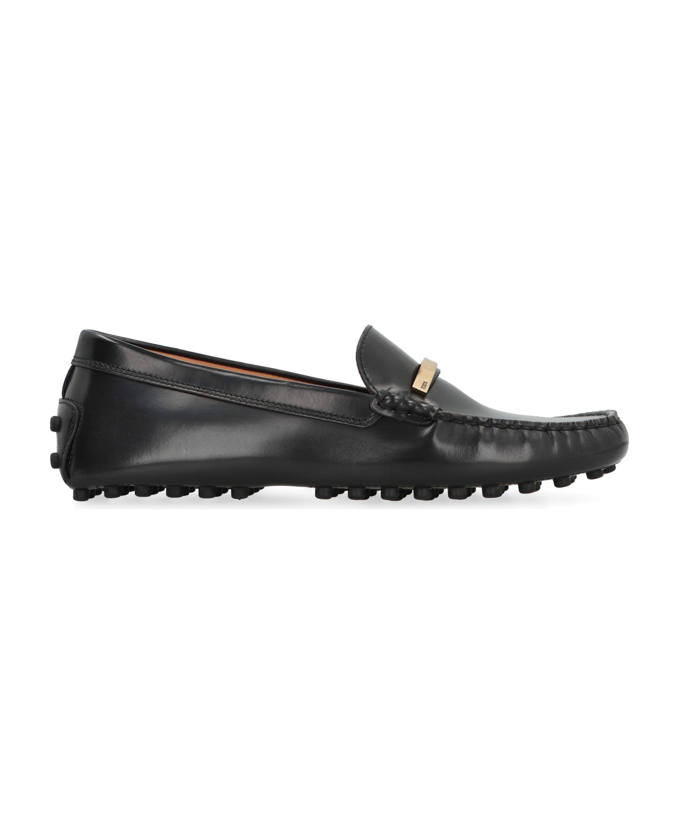 Tod's Gommino Leather Loafers - black