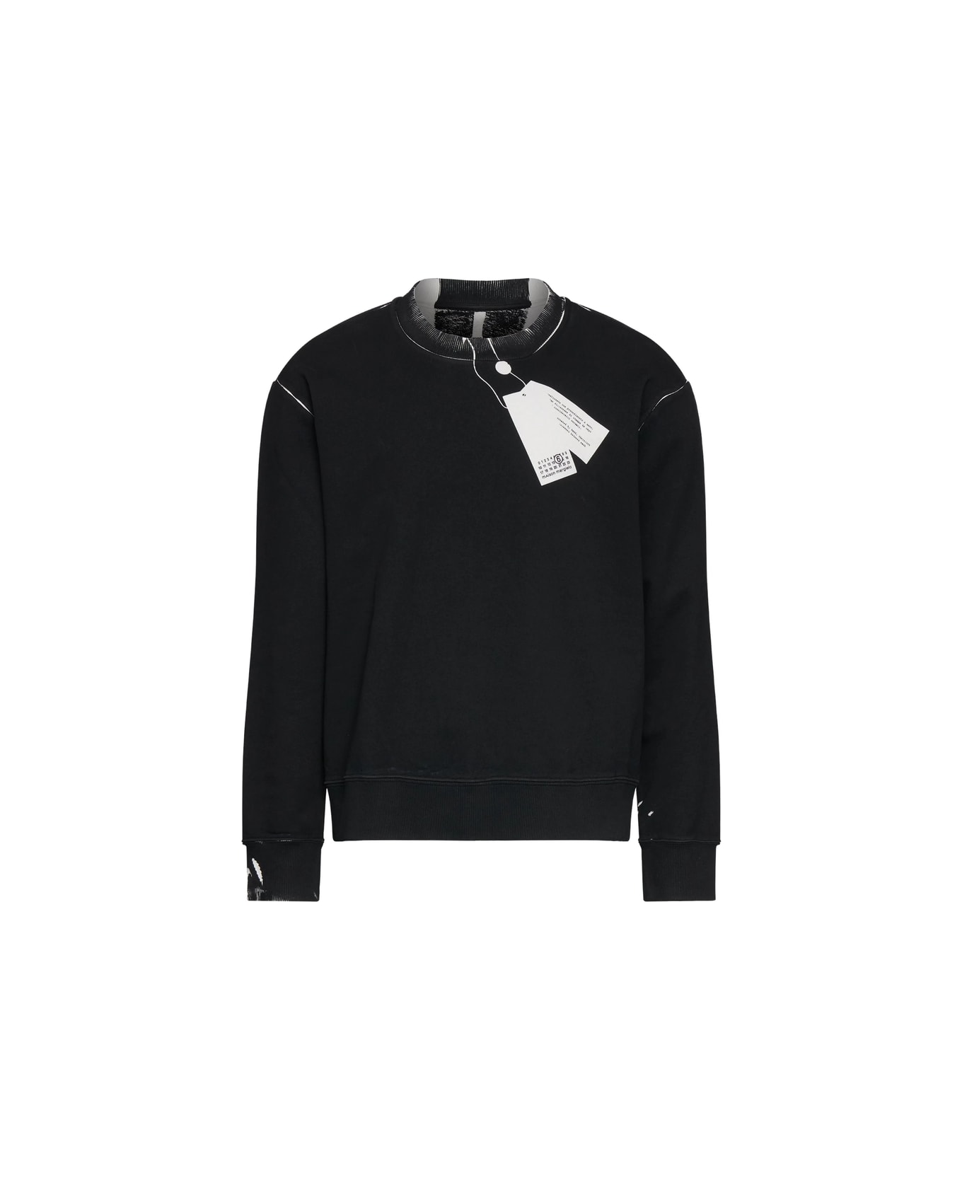 MM6 Maison Margiela Sweatshirt - BLACK