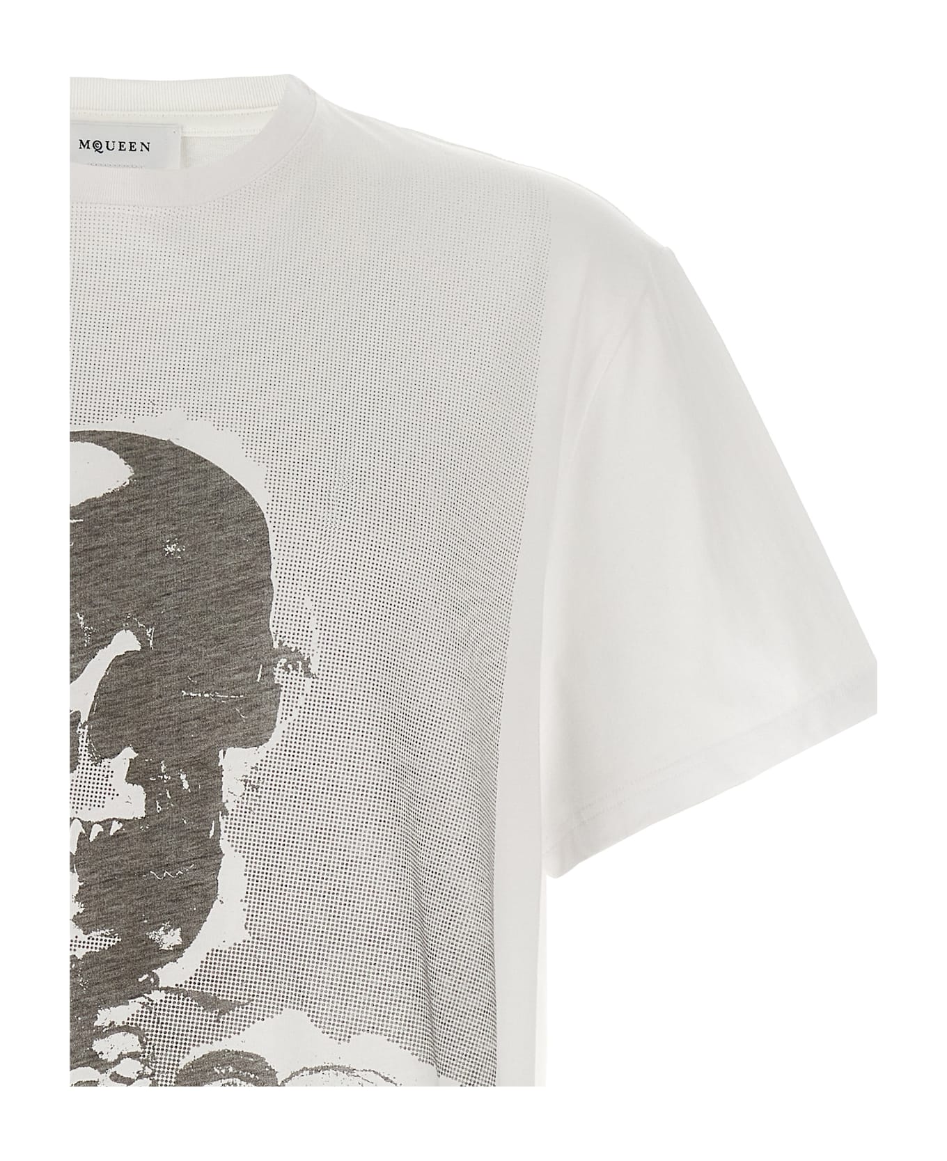 Alexander McQueen 
skeleton
 T-shirt - White/Black