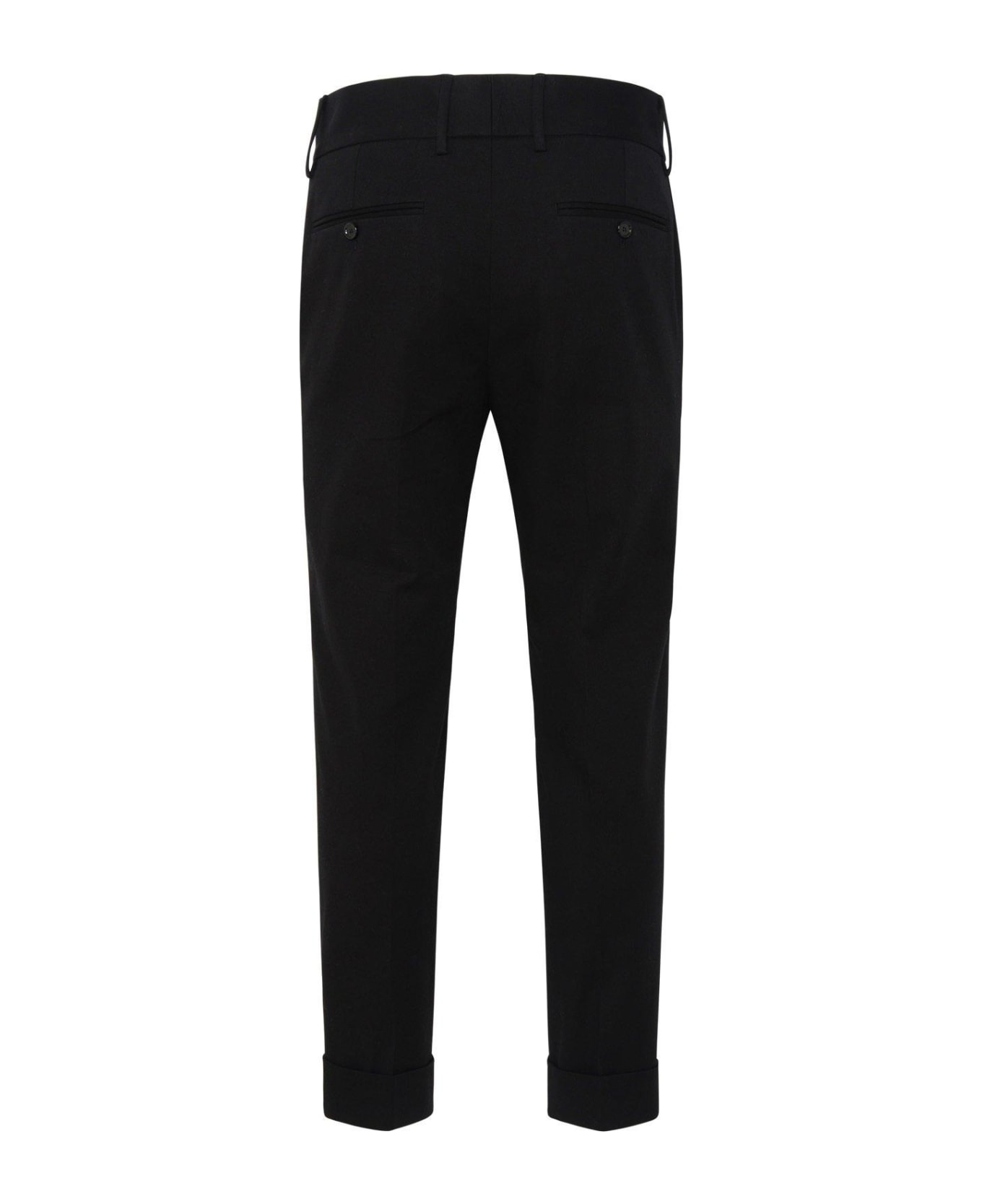 Dolce & Gabbana Stretch Drill Pants - Black ボトムス