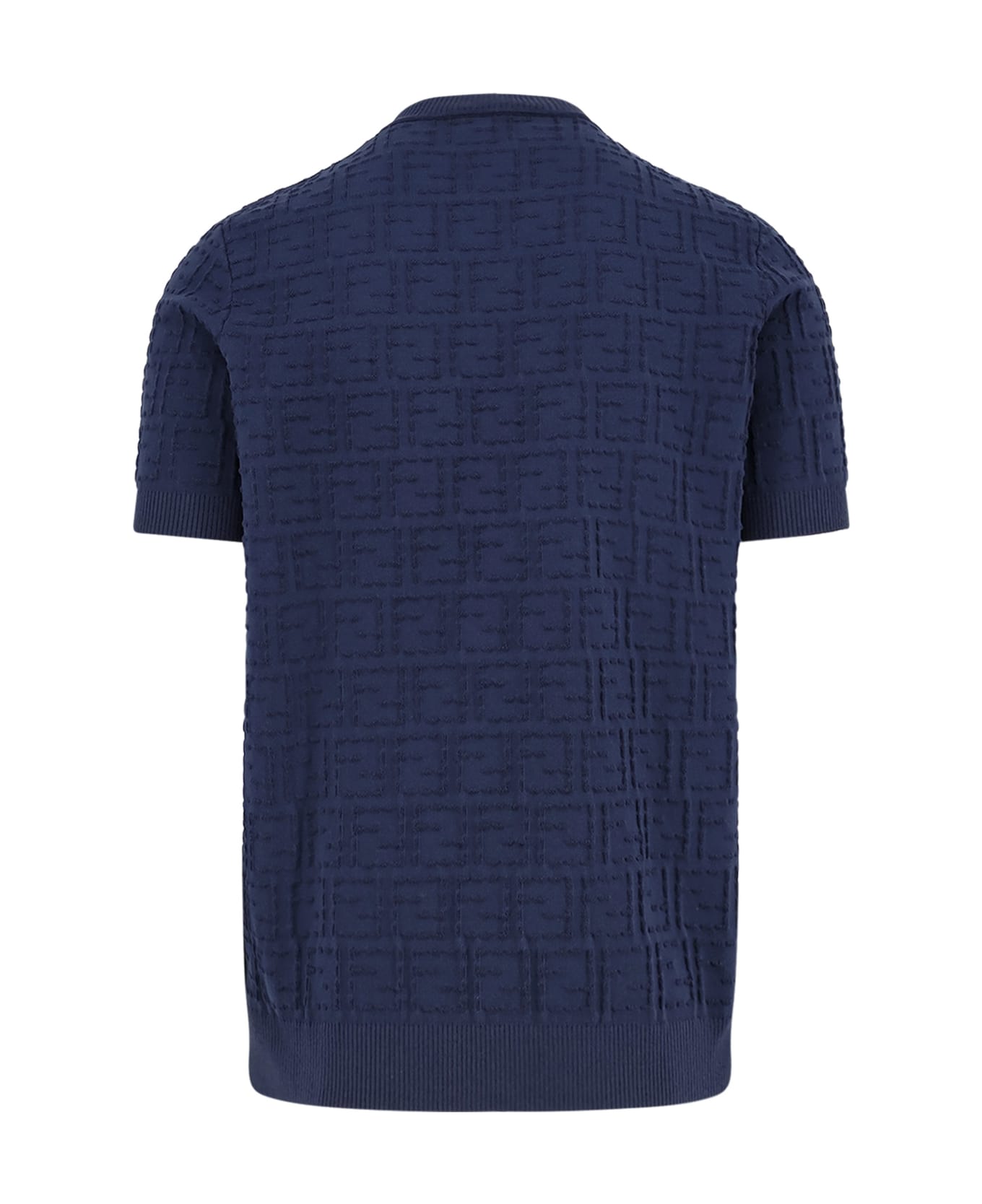 Fendi Ff Cotton Blend Sweater - ABISSO