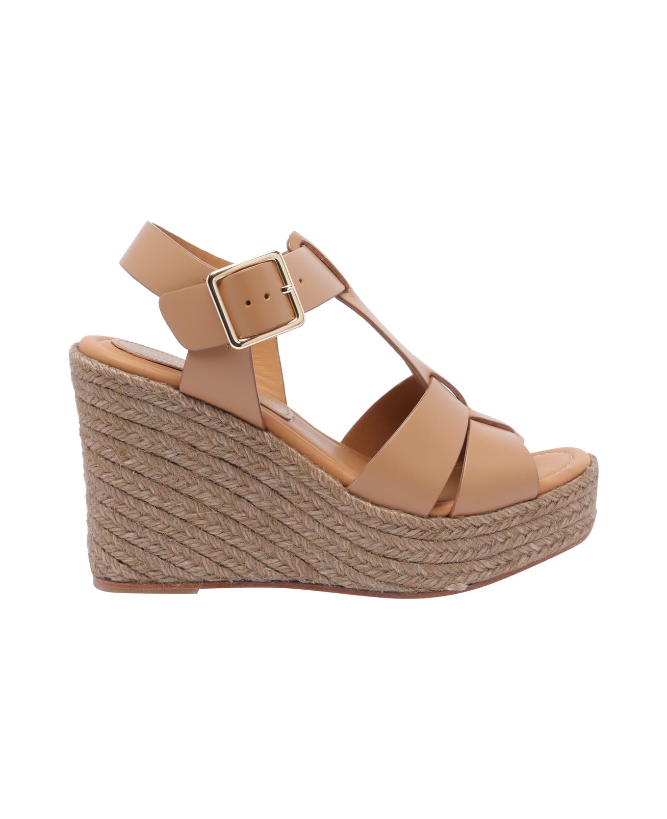 Paloma Barceló Alison Wedges - Beige