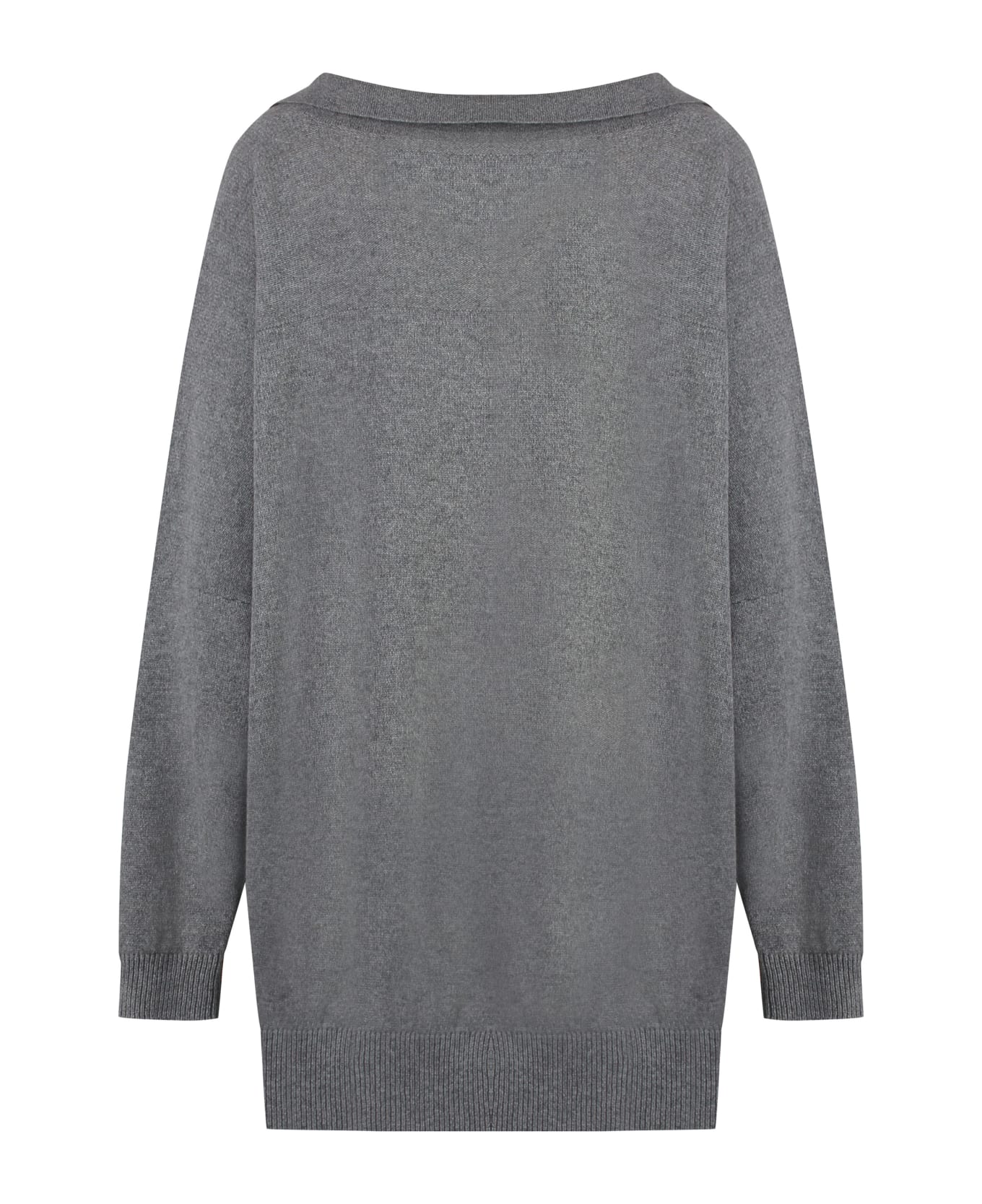 Stella McCartney Cashmere V-neck Sweater - grey