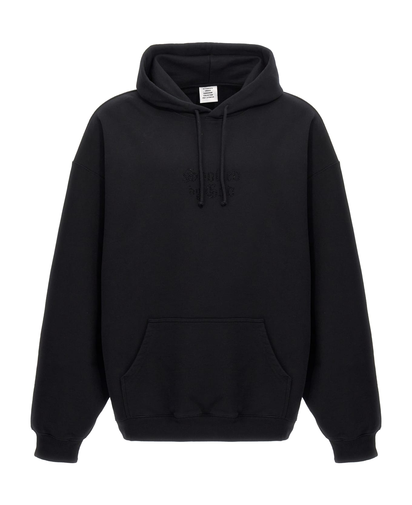 VETEMENTS 'spolied By God' Hoodie - Black  