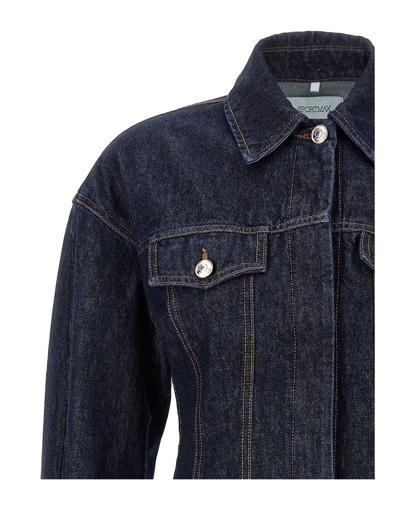 SportMax 
gange
 Jacket - Blue