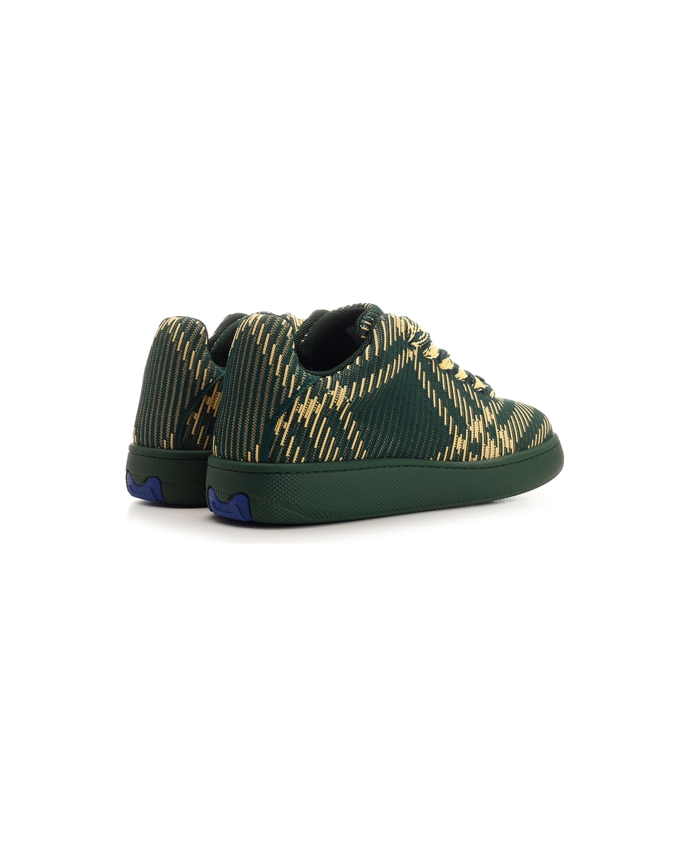 Burberry 'box' Sneaker - GREEN/YELLOW スニーカー