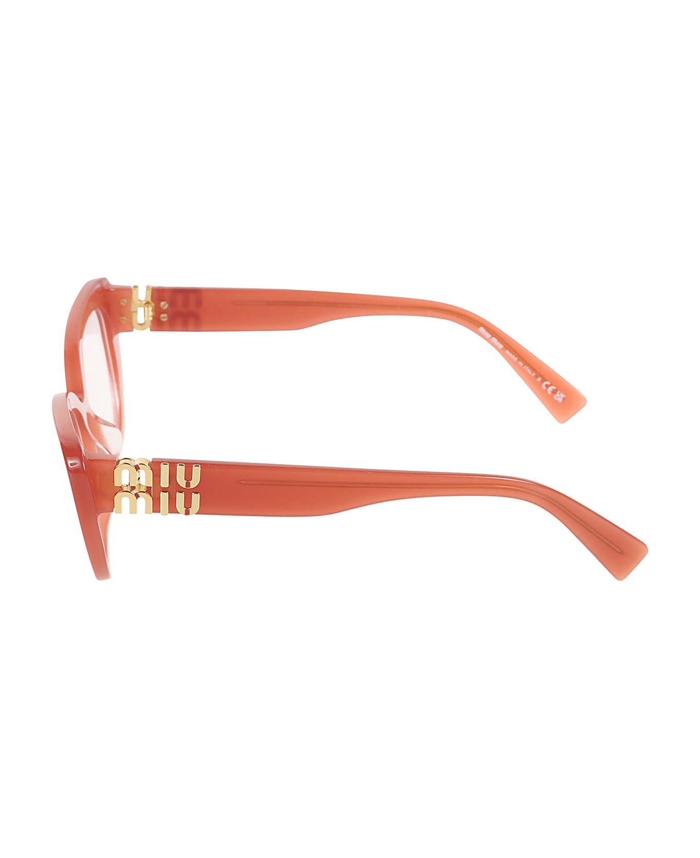 Miu Miu Metal Hinges Cat-eye Glasses - 10M1O1