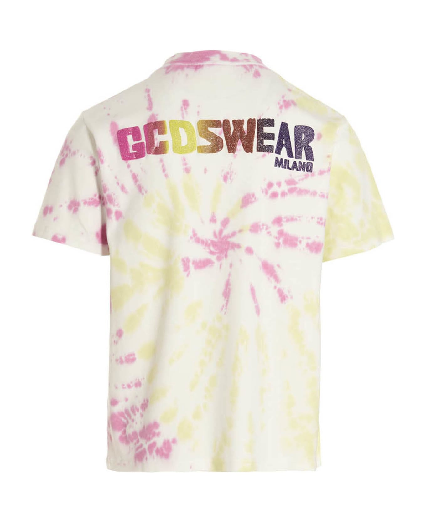 GCDS T-shirt 'gcds Tie Dye' - Multicolor