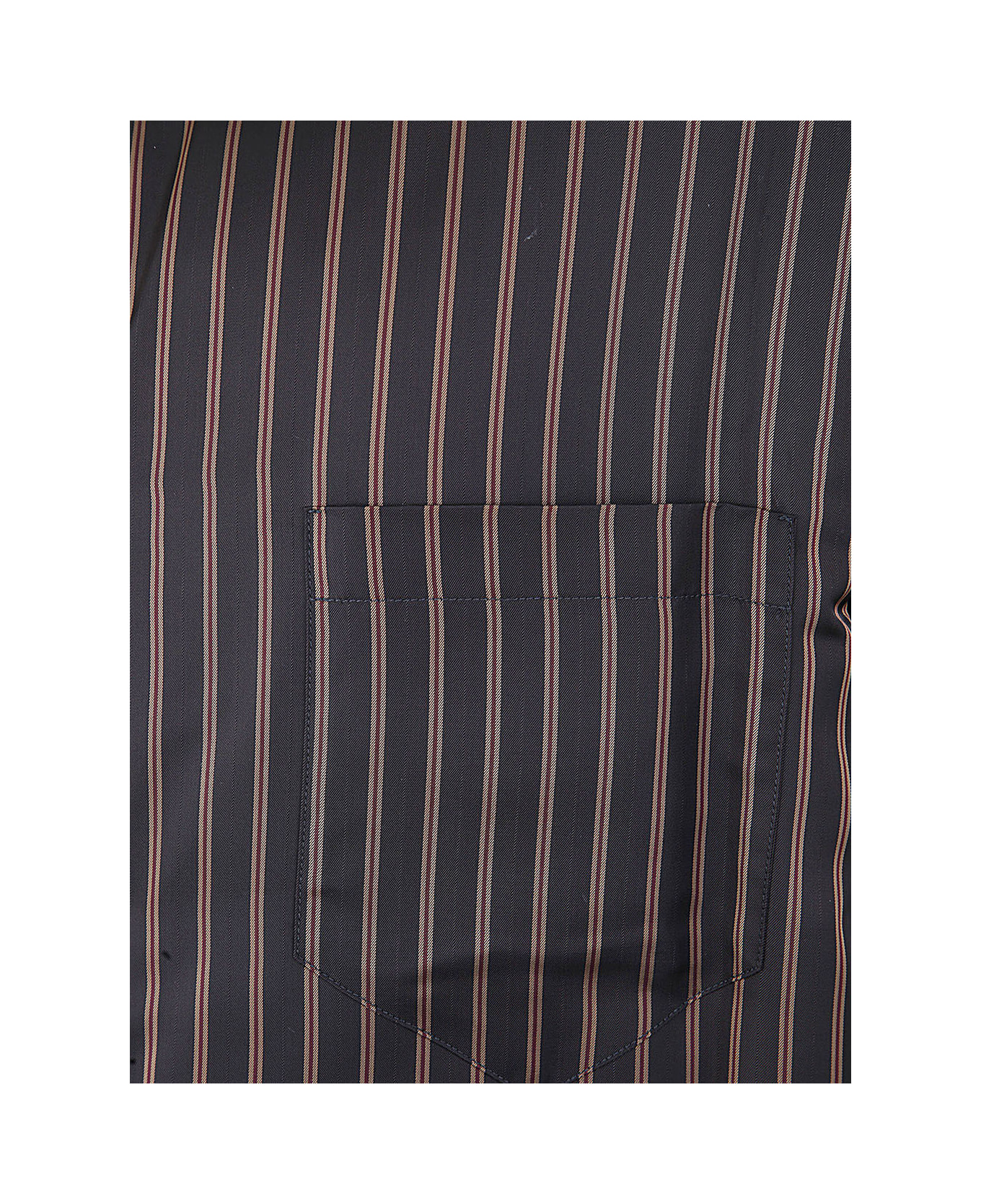 Maison Margiela Shirt - F Dark Navy Stripe