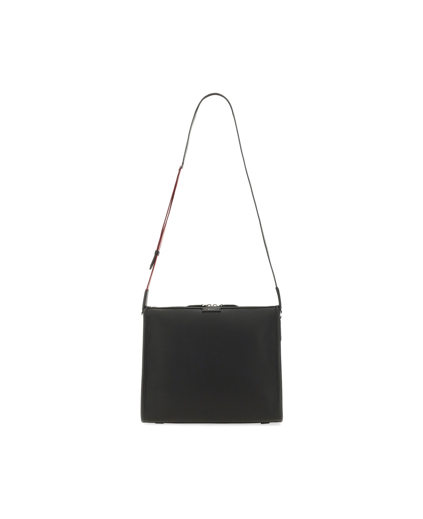 Bally Nylon "code" Shoulder Bag - BLACK