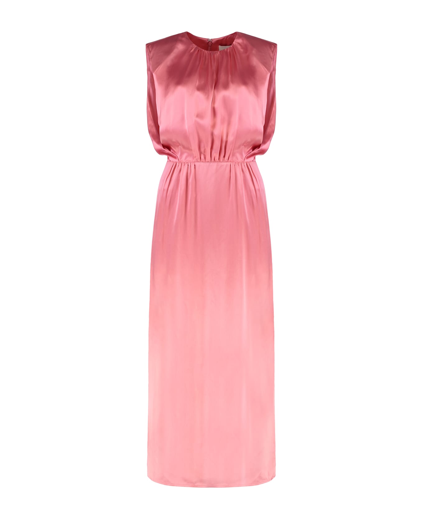 Yves Salomon Satin Dress - Pink
