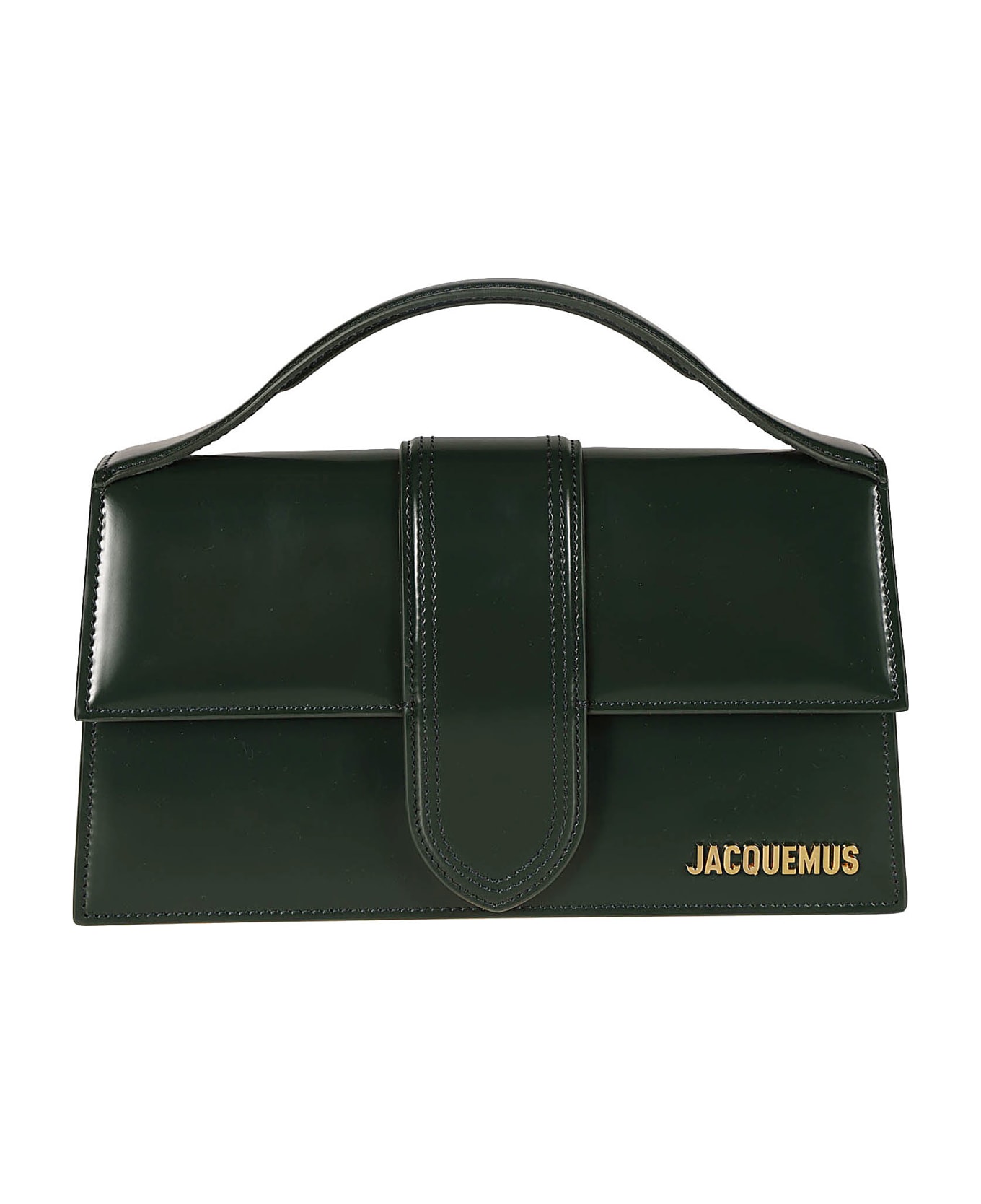 Jacquemus Le Grand Bambino Top Handle Bag - Dark Green