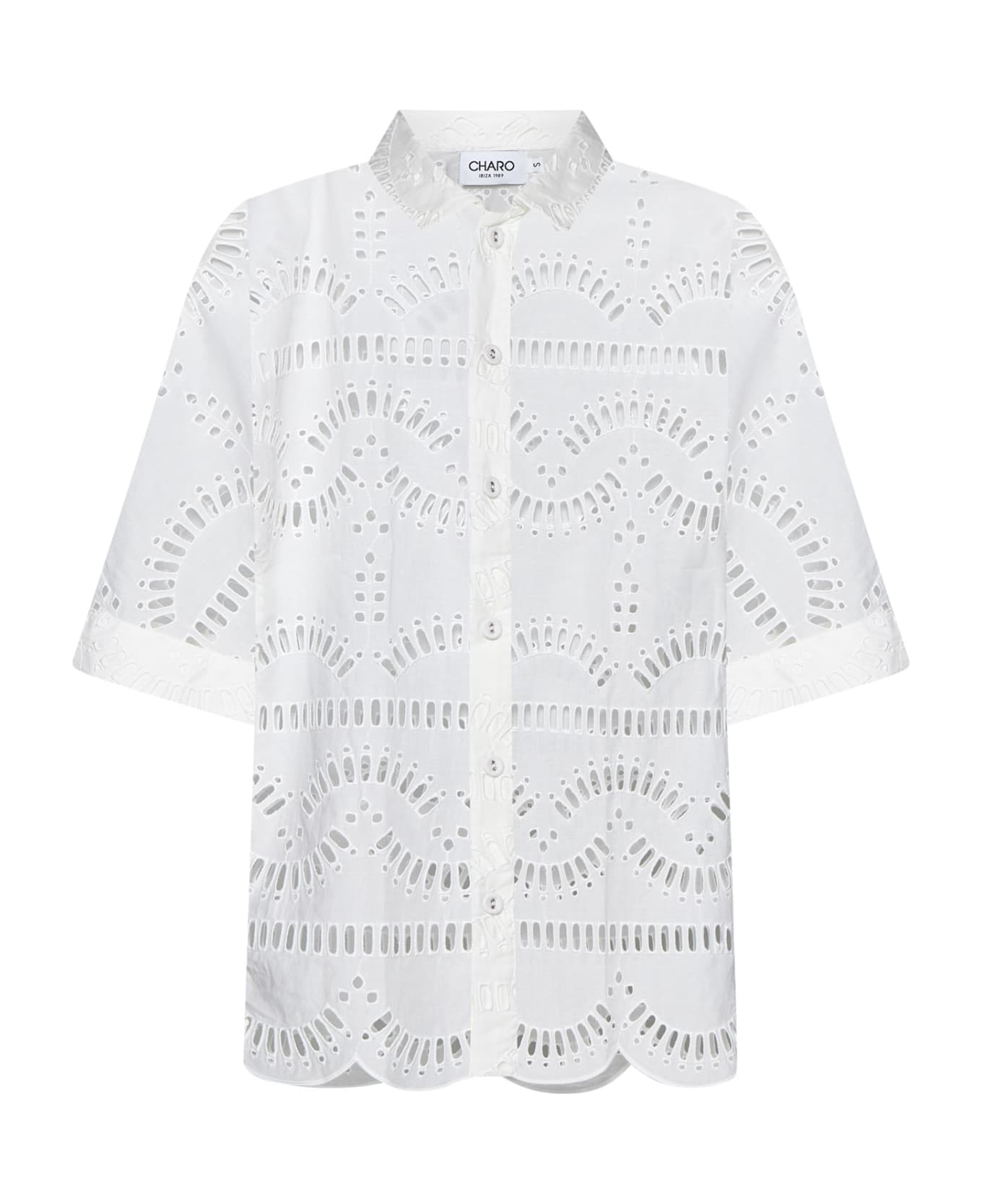 Charo Ruiz Shirt - White samoa シャツ