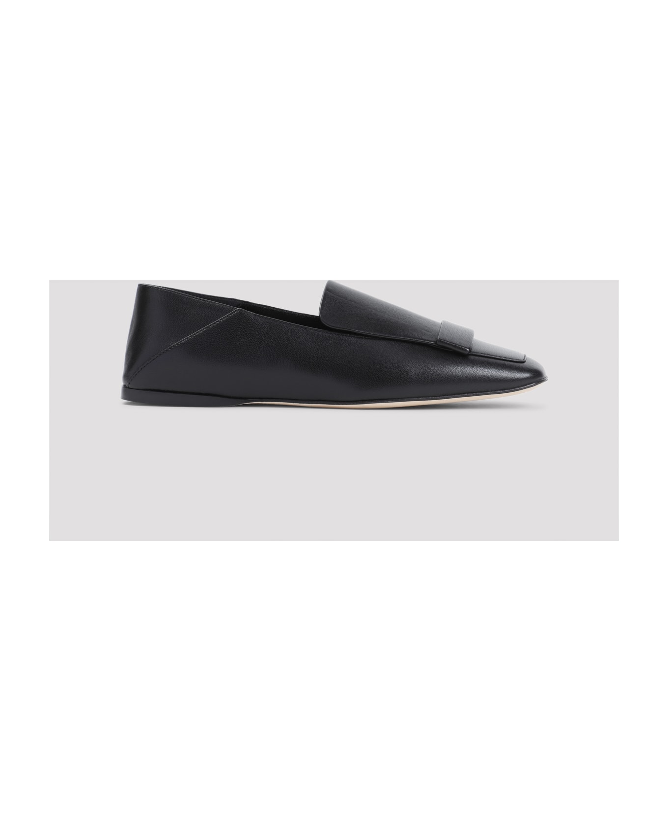 Sergio Rossi Flat Mocassin - Nero