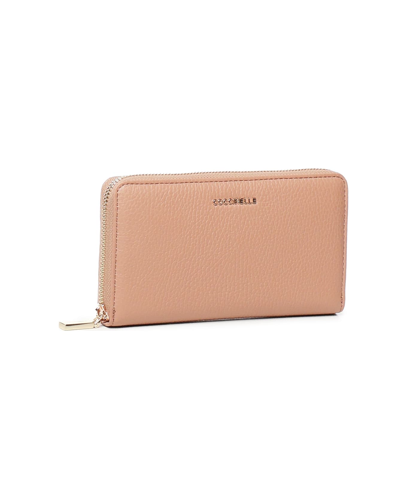 Coccinelle Soft Metallic Wallet - SKIN