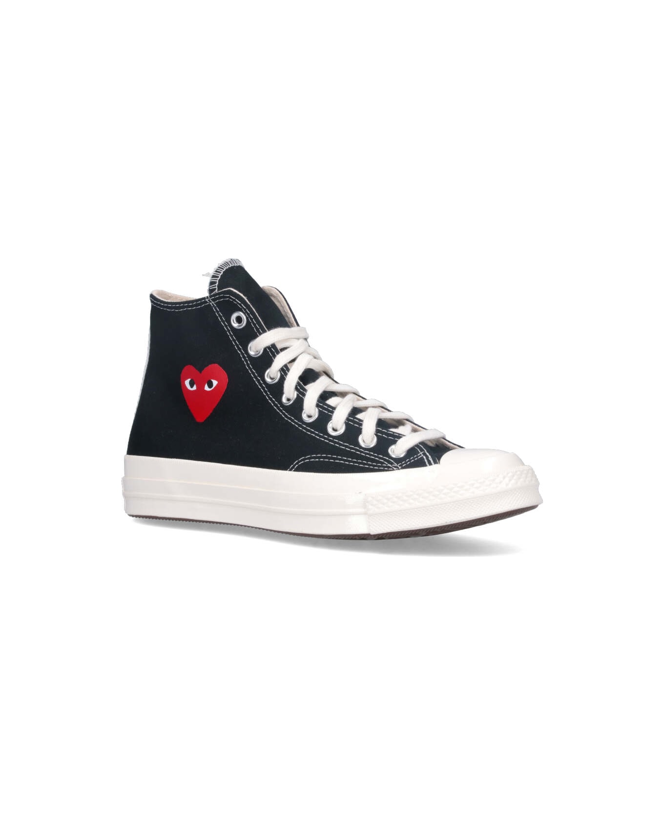 Comme des Garçons Play High Top "converse Chuck 70" Sneakers - Black  