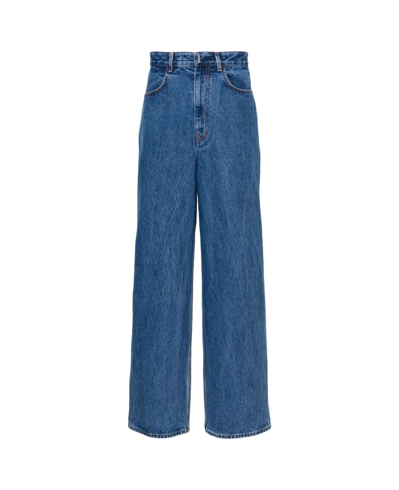Givenchy Low Crotch Wide-leg Jeans