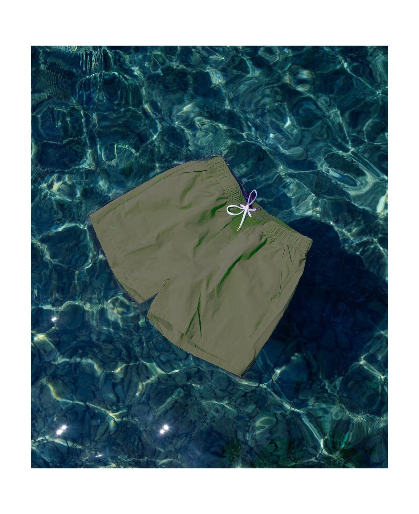 Larusmiani Swim Suit 'cala Di Volpe' Swimming Trunks - Olive