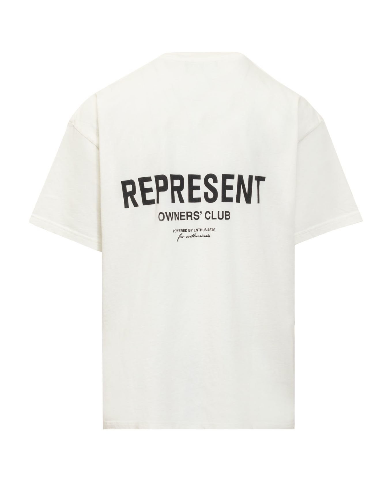 REPRESENT Owners Club T-shirt - FLAT WHITE
