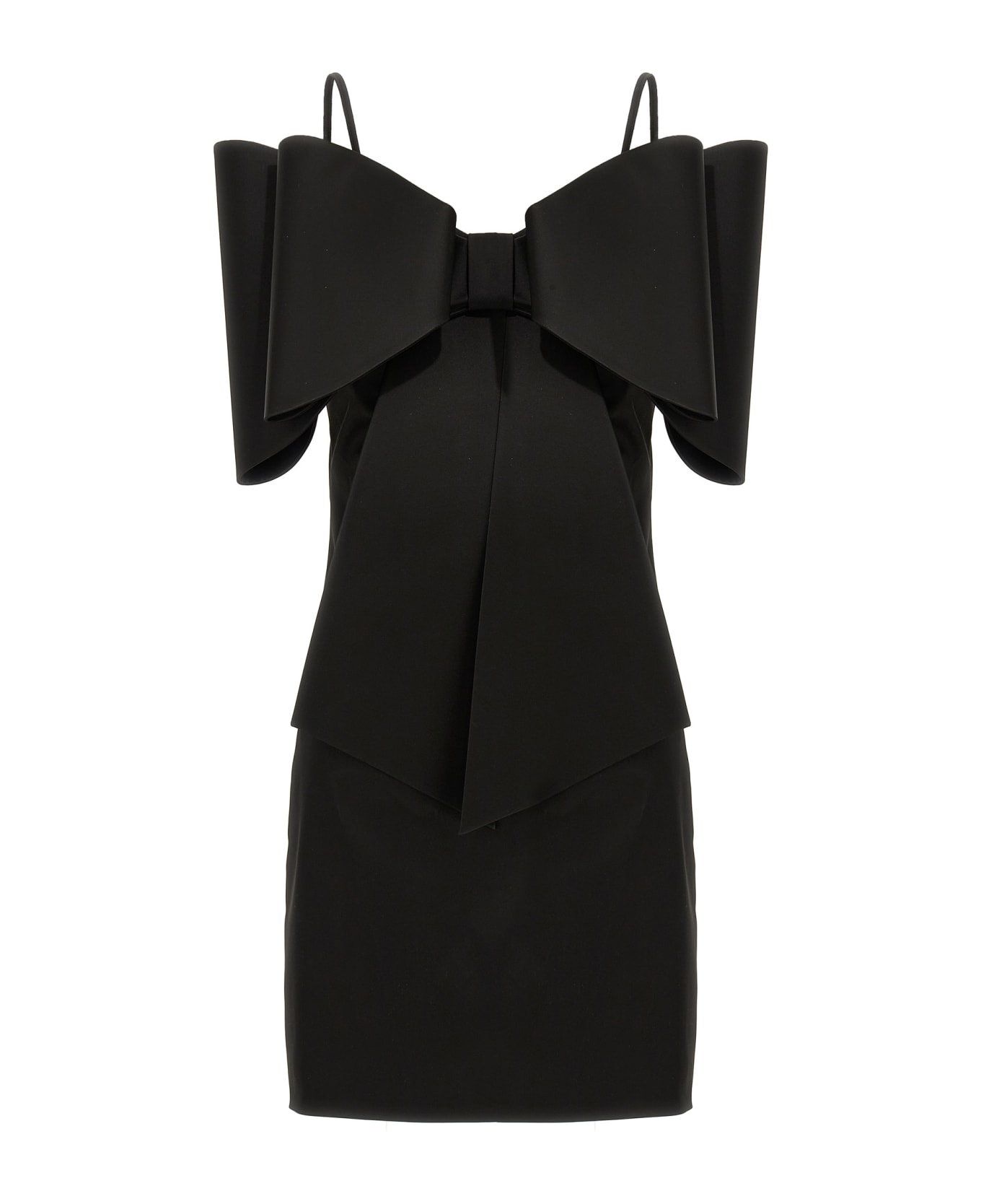 Mach & Mach 'le Cadeau' Dress - Black  