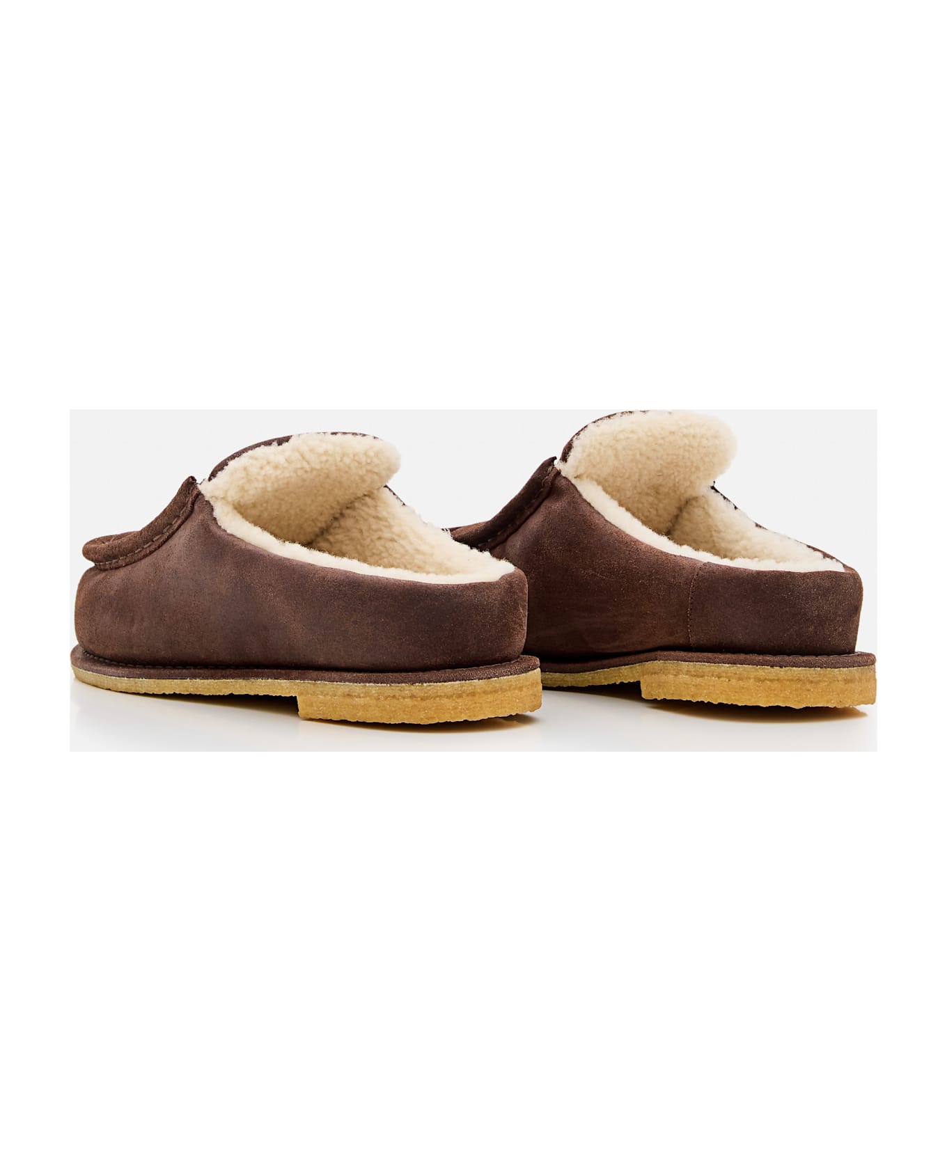 J.W. Anderson Suede Mules - Brown