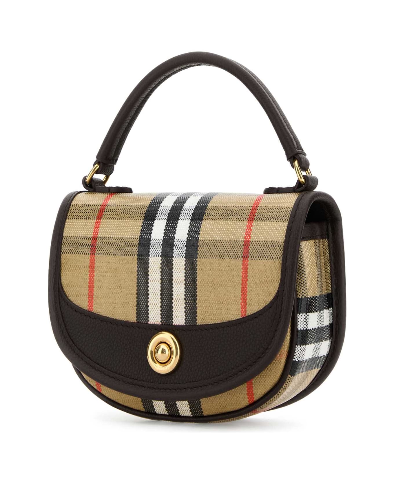 Burberry Printed Canvas Handbag - SANDIPCHECK