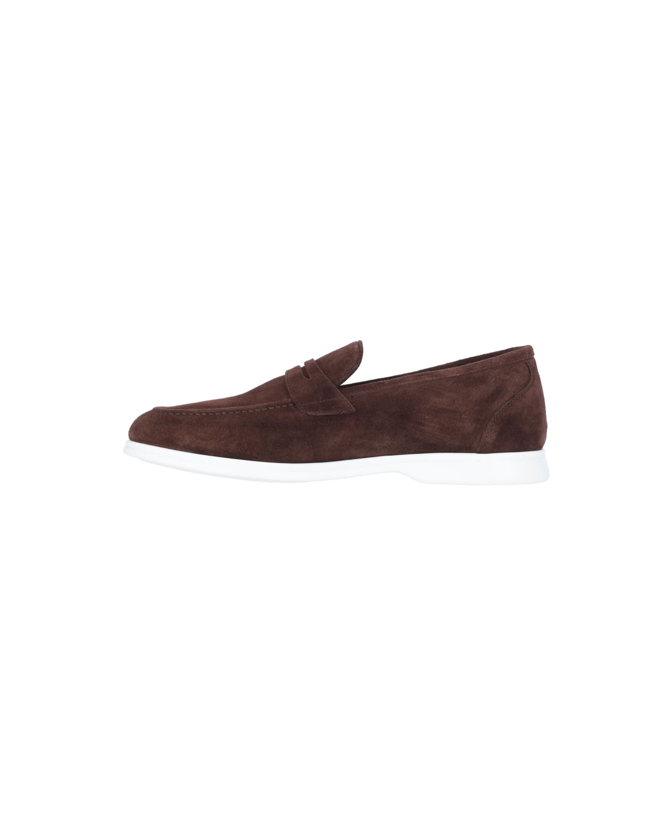 Kiton Suede Loafers - Brown