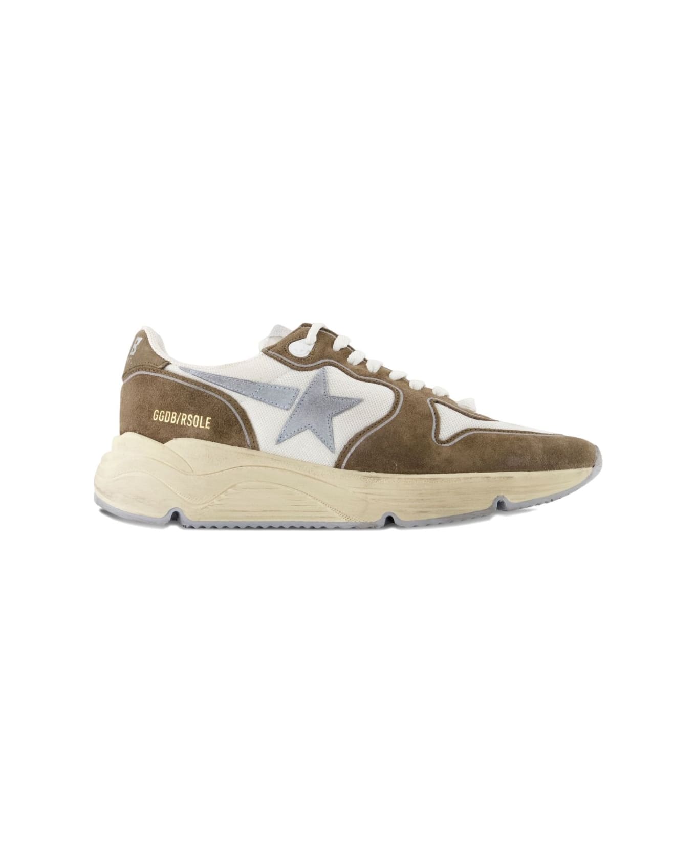 Golden Goose Sneakers With Appliqué - Green