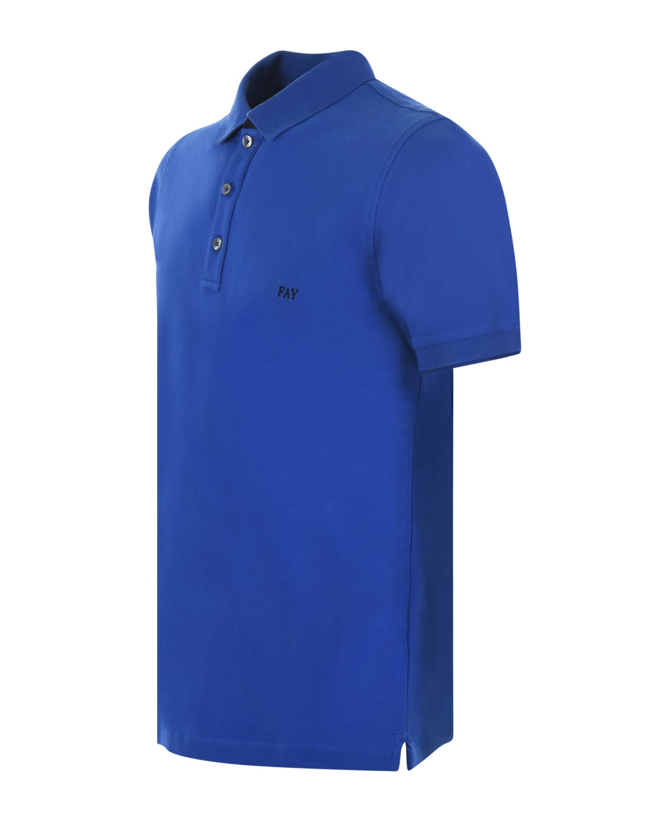 Fay Classic Polo Shirt - BLUE