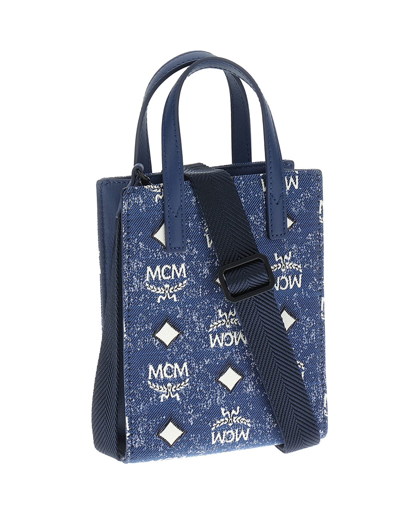 MCM 'aren' Mini Handbag - Blue