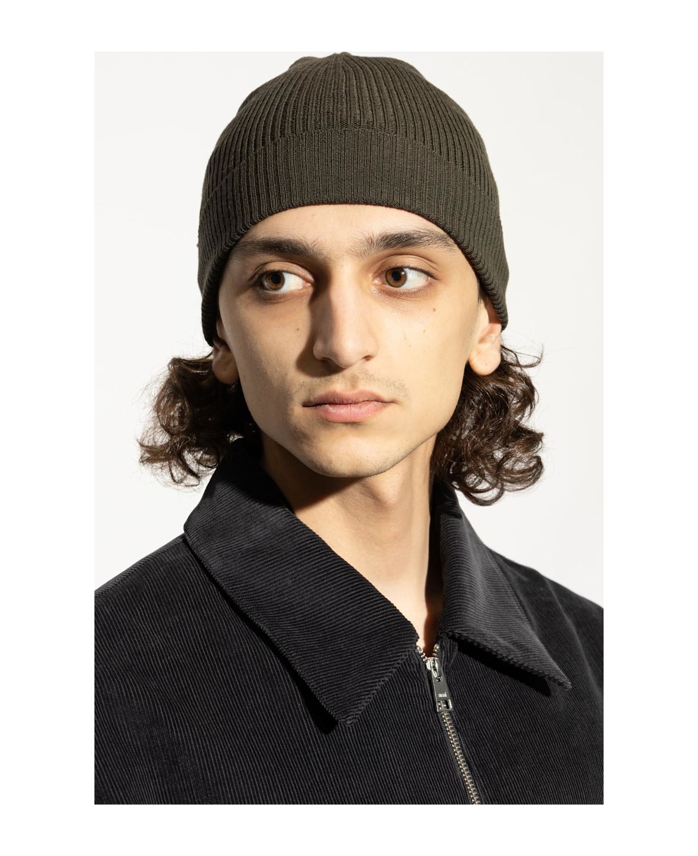 Rick Owens Wool Beanie - GREEN 帽子
