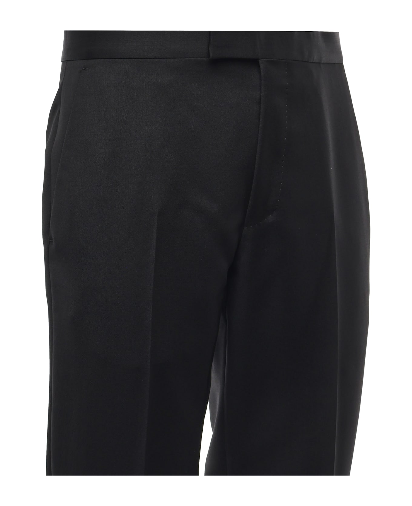 Zegna Tailored Wool Suit - Black