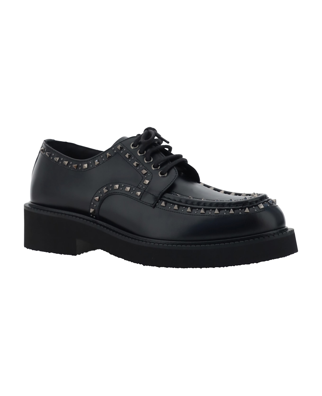 Valentino Garavani Derby Lace-up Shoes - Nero